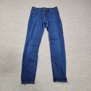 Tommy Hilfiger Jeans Womens‎ 8 Blue Greenwich Mid Rise Skinny Denim Casual